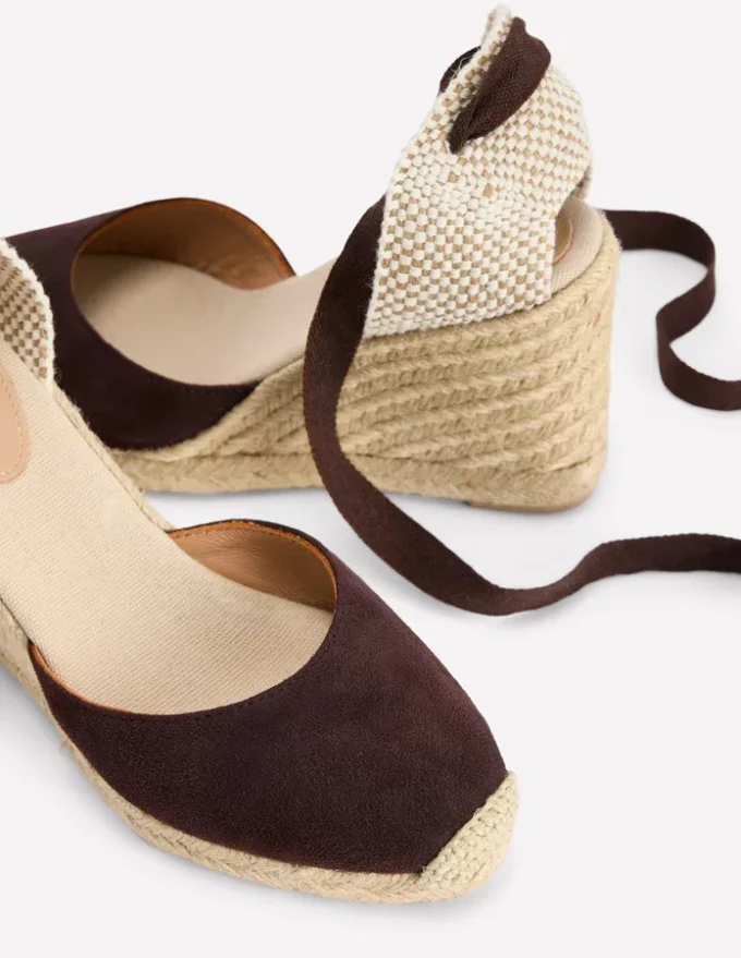Cassie High Wedge Espadrilles Bitter Chocolate Cassie High Wedge Espadrilles Bitter Chocolate