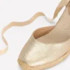 Cassie High Wedge Espadrilles Gold Cassie High Wedge Espadrilles Gold