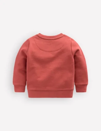 Chain Stitch Sweatshirt Jam Red Campervan