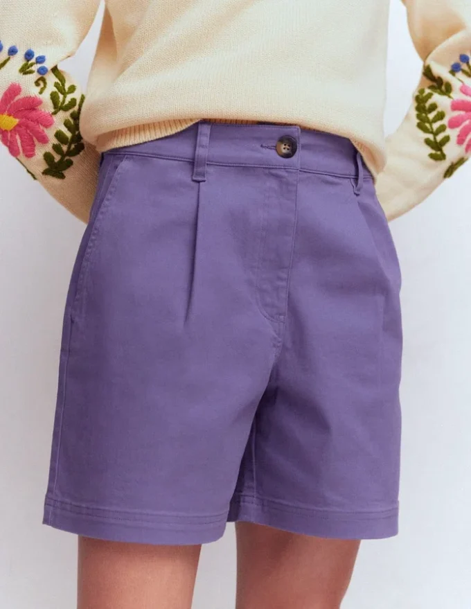 Chino Shorts Purple Thistle Chino Shorts Purple Thistle