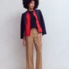 Chiswick Crop Linen Pants Cappuccino Chiswick Crop Linen Pants Cappuccino
