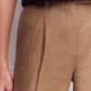 Chiswick Crop Linen Pants Cappuccino Chiswick Crop Linen Pants Cappuccino