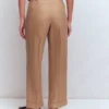 Chiswick Crop Linen Pants Cappuccino Chiswick Crop Linen Pants Cappuccino