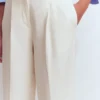 Chiswick Crop Linen Pants Ivory Chiswick Crop Linen Pants Ivory