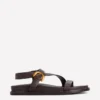 Chunky Asymmetric Sandal Chocolate Chunky Asymmetric Sandal Chocolate