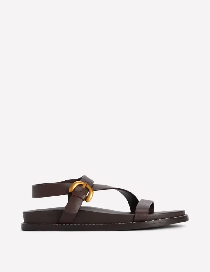 Chunky Asymmetric Sandal Chocolate Chunky Asymmetric Sandal Chocolate