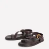 Chunky Asymmetric Sandal Chocolate Chunky Asymmetric Sandal Chocolate