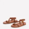 Chunky Asymmetric Sandal Tan Suede Chunky Asymmetric Sandal Tan Suede