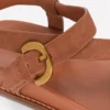 Chunky Asymmetric Sandal Tan Suede Chunky Asymmetric Sandal Tan Suede
