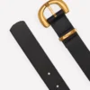 Chunky Buckle Belt Black Chunky Buckle Belt Black
