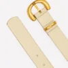 Chunky Buckle Belt Ecru Chunky Buckle Belt Ecru