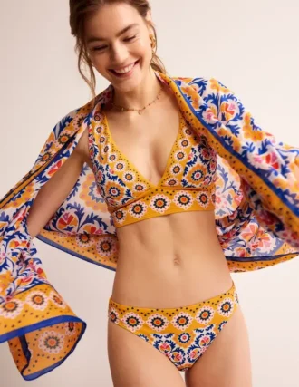 Classic Bikini Bottoms Artisan Gold, Mosaic Tile Classic Bikini Bottoms Artisan Gold, Mosaic Tile
