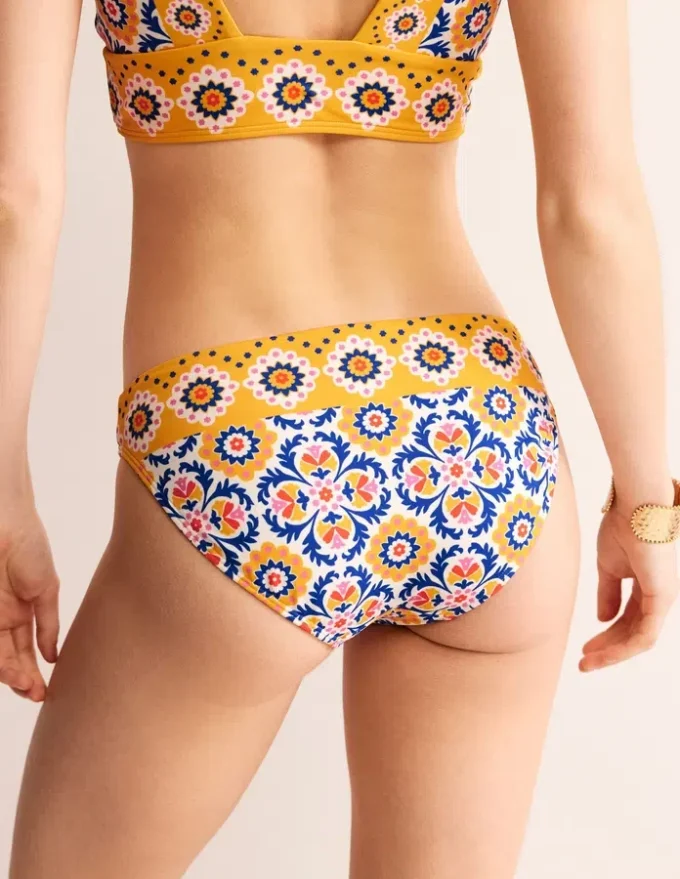 Classic Bikini Bottoms Artisan Gold, Mosaic Tile Classic Bikini Bottoms Artisan Gold, Mosaic Tile