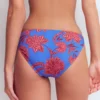 Classic Bikini Bottoms Blue, Elegant Blossom Classic Bikini Bottoms Blue, Elegant Blossom