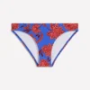 Classic Bikini Bottoms Blue, Elegant Blossom Classic Bikini Bottoms Blue, Elegant Blossom