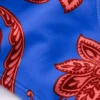 Classic Bikini Bottoms Blue, Elegant Blossom Classic Bikini Bottoms Blue, Elegant Blossom