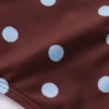 Classic Bikini Bottoms Chocolate, Blue Painted Dot Classic Bikini Bottoms Chocolate, Blue Painted Dot
