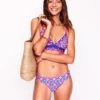 Classic Bikini Bottoms Cosmos Pink, Geo Classic Bikini Bottoms Cosmos Pink, Geo