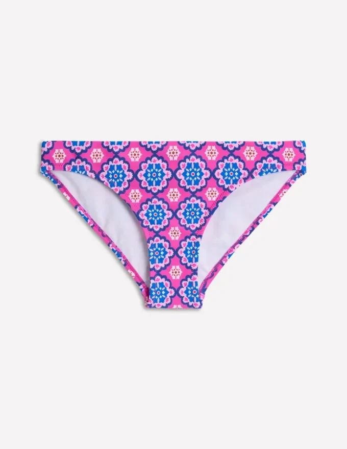 Classic Bikini Bottoms Cosmos Pink, Geo Classic Bikini Bottoms Cosmos Pink, Geo