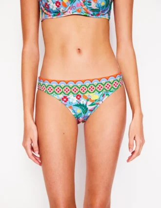Classic Bikini Bottoms Dawn Blue, Wildflower Trail