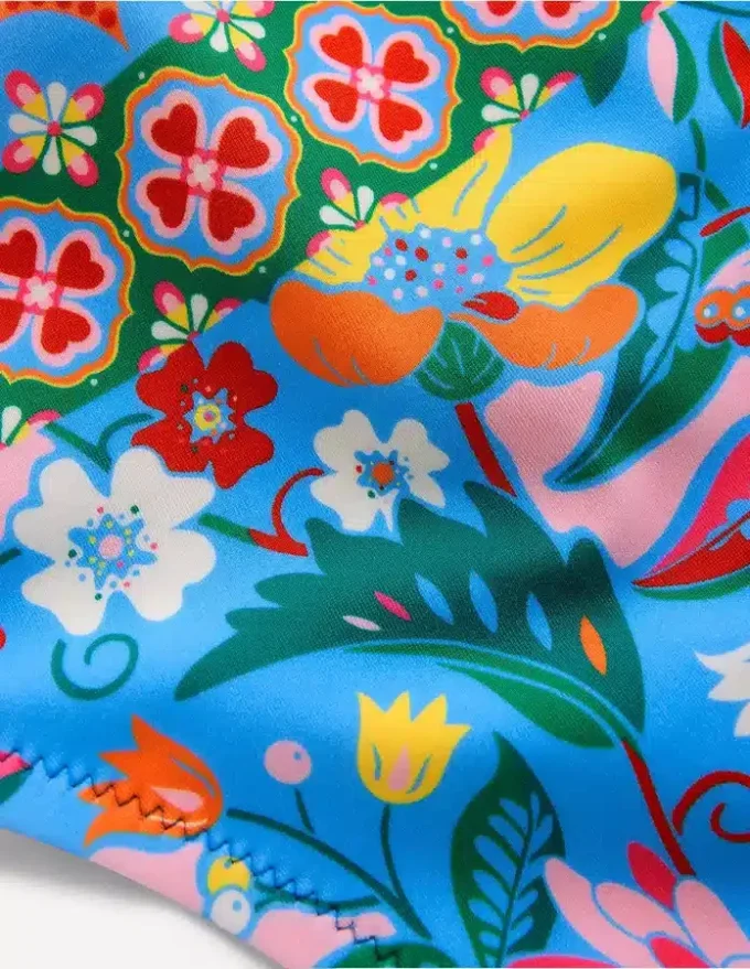 Classic Bikini Bottoms Dawn Blue, Wildflower Trail Classic Bikini Bottoms Dawn Blue, Wildflower Trail
