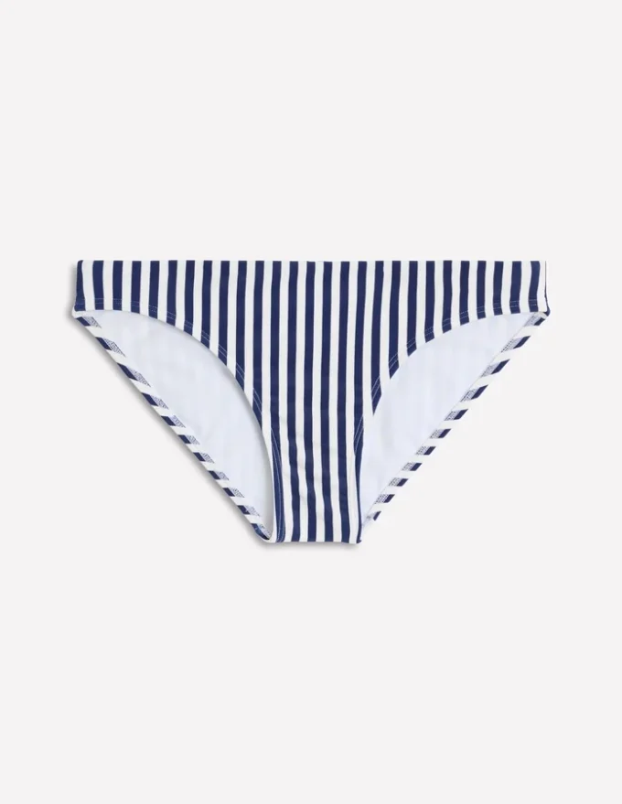 Classic Bikini Bottoms Fine Navy, Ivory Stripe Classic Bikini Bottoms Fine Navy, Ivory Stripe