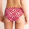 Classic Bikini Bottoms Flame Scarlet, Maze Classic Bikini Bottoms Flame Scarlet, Maze