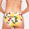 Classic Bikini Bottoms Ivory, Cherries and Lemons Classic Bikini Bottoms Ivory, Cherries and Lemons