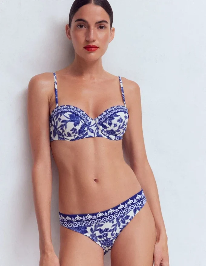 Classic Bikini Bottoms Mazarine Blue, Tigers Paradise Classic Bikini Bottoms Mazarine Blue, Tigers Paradise