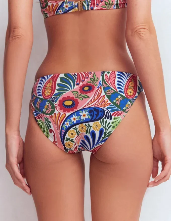 Classic Bikini Bottoms Multi, Enchanted Paisley Classic Bikini Bottoms Multi, Enchanted Paisley