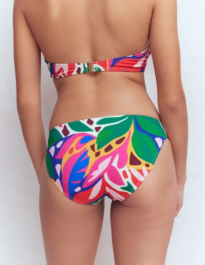 Classic Bikini Bottoms Multi, Leafy Cascade Classic Bikini Bottoms Multi, Leafy Cascade