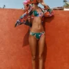 Classic Bikini Bottoms Multi, Leafy Cascade Classic Bikini Bottoms Multi, Leafy Cascade