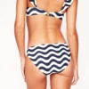 Classic Bikini Bottoms Navy, Rythmic Wave Classic Bikini Bottoms Navy, Rythmic Wave