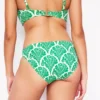 Classic Bikini Bottoms Rich Emerald, Blossomy Classic Bikini Bottoms Rich Emerald, Blossomy