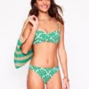 Classic Bikini Bottoms Rich Emerald, Blossomy Classic Bikini Bottoms Rich Emerald, Blossomy