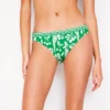 Classic Bikini Bottoms Rich Emerald, Ornate Tropic