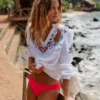 Classic Bikini Bottoms Tulip Red