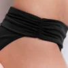 Classic Fold Bikini Bottoms Black