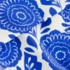 Classic Fold Bikini Bottoms Blue Dahlia Stamp
