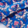 Classic Fold Bikini Bottoms Blue, Ornamental Stamp