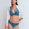 Classic Fold Bikini Bottoms Dark Green, Paradise