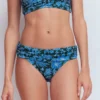 Classic Fold Bikini Bottoms Dark Green, Paradise