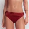 Classic Fold Bikini Bottoms Paprika