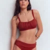 Classic Fold Bikini Bottoms Paprika