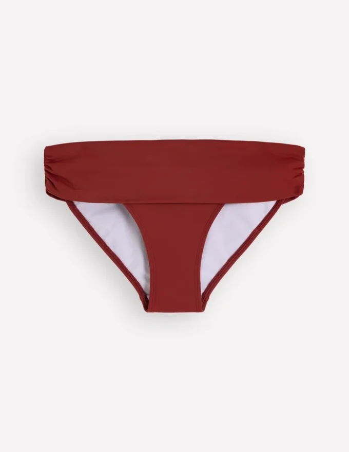 Classic Fold Bikini Bottoms Paprika