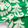 Classic Fold Bikini Bottoms Rich Emerald, Ornate Floret