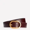 Classic Leather Belt Bitter Choc Classic Leather Belt Bitter Choc