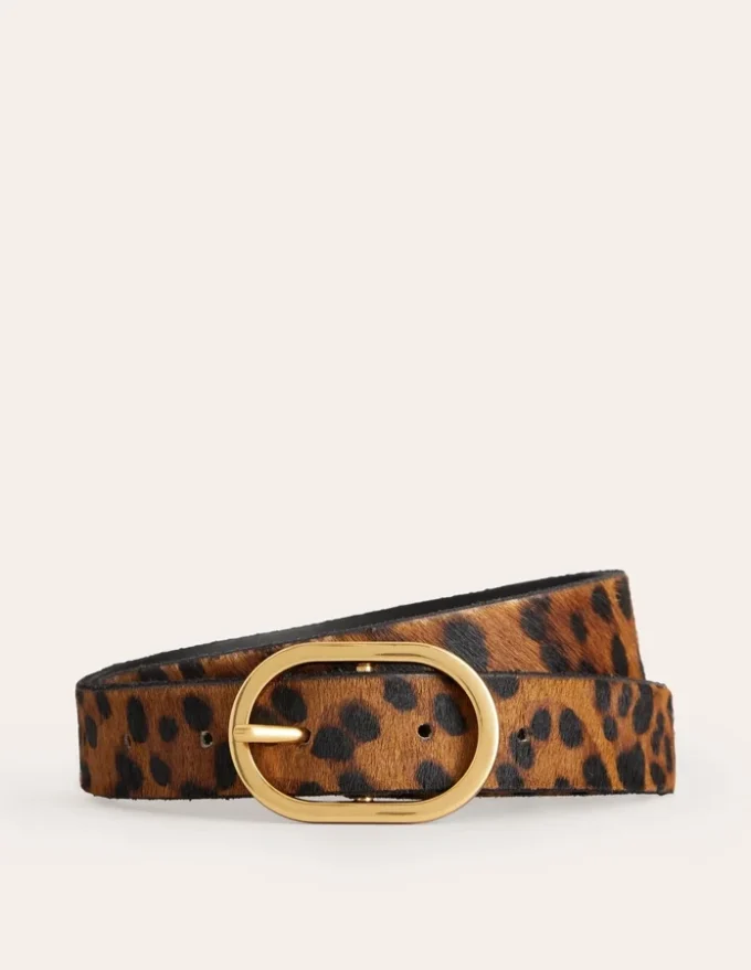 Classic Leather Belt Leopard Classic Leather Belt Leopard