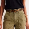Classic Leather Belt Leopard Classic Leather Belt Leopard