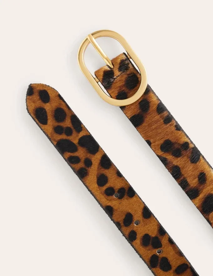 Classic Leather Belt Leopard Classic Leather Belt Leopard